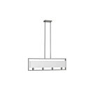 Dainolite LAR-323-SC Larkin 4-Lights 240W Satin Chrome LED Horizontal Pendant