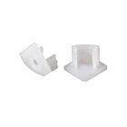 Dainolite LD-LPD1-EC 2pcs Set End Cap for LD-TRK-LPD1 Series