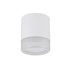 Dainolite LUC-715LEDFH-MW Lucia 1-Light 15W Matte White LED Flush Mount 3000K