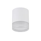 Dainolite LUC-715LEDFH-MW Lucia 1-Light 15W Matte White LED Flush Mount 3000K