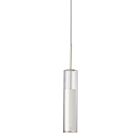 Dainolite LUN-1LEDP-WH Luna 1-Light 60W White LED Cord Pendant