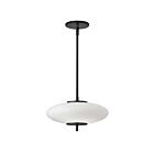 Dainolite MAD-121LEDP-MB Maddie 20W Matte Black LED Pendant