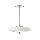 Dainolite MAD-161P-PC Maddie 1-Light 20W Polished Chrome Pendant