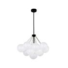 Dainolite MLS-274C-MB-FR Miles 4-Lights 160W White LED Chandelier