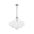 Dainolite MLS-274C-PC-FR Miles 4-Lights 160W White LED Chandelier