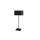 Dainolite MM201F-BK-797 Maine 1-Light 100W Matte Black LED Square Floor Lamp