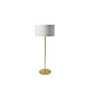 Dainolite MM221F-AGB-790 1-Light 100W Aged Brass Incandescent Floor Lamp