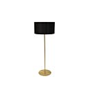 Dainolite MM221F-AGB-797 1-Light 100W Aged Brass Incandescent Floor Lamp