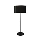 Dainolite MM221F-BK-797 Maine 1-Light 100W Matte Black LED Drum Floor Lamp