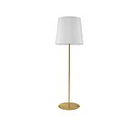 Dainolite MM681F-AGB-790 1-Light Aged Brass 100W LED Drum Floor Lamp