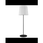 Dainolite MM681F-BK-790 1-Light Matte Black 100W LED Drum Floor Lamp