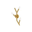 Dainolite MOR-203W-AGB Morgan 1-Light 180W Aged Brass Wall Sconce