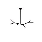Dainolite MOR-396HP-MB Horiz 6-Lights 360W Matte Black Pendant