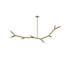 Dainolite MOR-608HP-AGB Morgan 5-Lights 480W Aged Brass LED Pendant