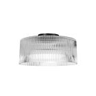Dainolite NAD-123FH-MB-FL Nadine 60W Clear LED Flush Mount