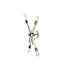 Dainolite NEB-194W-BC Nebraska 4-Lights 240W Burnished Chrome LED Wall Sconce