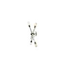 Dainolite NEB-194W-BC Nebraska 4-Lights 240W Burnished Chrome LED Wall Sconce