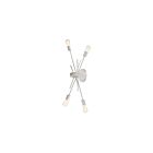 Dainolite NEB-194W-WH Nebraska 4-Lights 240W Matte White Incandescent Wall Sconce