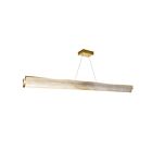 Dainolite NNA-5130LEDHP-AGB-AL Nena 1-Light 30W Faux Alabaster LED Pendant