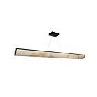 Dainolite NNA-5130LEDHP-MB-ALB Nena 1-Light 30W Faux Alabaster LED Pendant