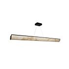 Dainolite NNA-5130LEDHP-MB-ALB Nena 1-Light 30W Faux Alabaster LED Pendant