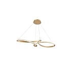 Dainolite NOL-4350LEDHP-AGB Nola 50W Aged Brass LED Pendant