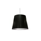Dainolite OD-L-697 Oversized Drum 1-Light 150W Black Large Oversized LED Drum Pendant