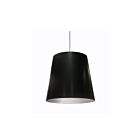 Dainolite OD-L-697 Oversized Drum 1-Light 150W Black Large Oversized LED Drum Pendant