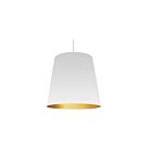 Dainolite OD-XL-692 Oversized Drum 1-Light 150W White LED X-large Oversized Drum Pendant