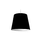 Dainolite OD-XL-797 Oversized Drum 1-Light 150W Polished Chrome Drum Pendant