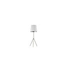 Dainolite OD3-F-691-SC 1-Light 150W Satin Chrome Incandescent Floor Lamp