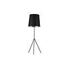 Dainolite OD3-F-697-MB 1-Light 150W Matte Black Incandescent Floor Lamp
