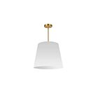 Dainolite Oversized Drum ODR-M-790 1-Light White 100W LED Oversized Drum Pendant
