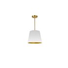 Dainolite Oversized Drum ODR-S-692 1-Light 100W LED Oversized Drum Pendant