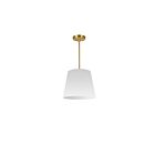Dainolite Oversized Drum ODR-S-790 1-Light White 100W LED Oversized Drum Pendant