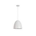 Dainolite OFE-111P-MW Ofelia 1-Light 60W Matte White Pendant
