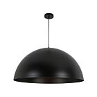 Dainolite OFE-311P-MB-MB Ofelia 1-Light 100W Matte Black LED Pendant