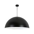 Dainolite OFE-311P-MB Ofelia 1-Light 100W Matte Black LED Pendant