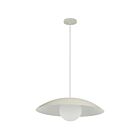 Dainolite OLV-151P-MBG Olivia 1-Light 60W Matte Beige LED Pendant