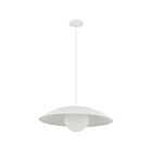 Dainolite OLV-151P-MW Olivia 1-Light 60W Matte White LED Pendant