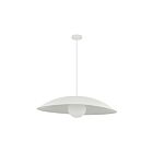 Dainolite OLV-241P-MW Olivia 1-Light 60W Matte White LED Pendant