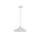 Dainolite OLY-121P-MW Olya 1-Light 100W Matte White LED Pendant