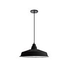 Dainolite OLY-161P-MB Olya 1-Light 100W Matte Black LED Pendant