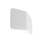 Dainolite OVA-88LEDODW-MW 1-Light 12W Matte White LED Outdoor Wall Light