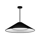 Dainolite PAD-2630P-MB-797 Padme 1-Light 30W Black LED Pendant
