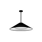 Dainolite PAD-2630P-MB-797 Padme 1-Light 30W Black LED Pendant