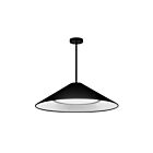 Dainolite PAD-2630P-MB-797 Padme 1-Light 30W Black LED Pendant