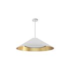 Dainolite PAD-2630P-MW-692 Padme 1-Light 30W White LED Pendant