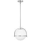 Dainolite PAO-131P-PC Paola 1-Light 60W Polished Chrome Pendant