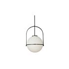 Dainolite PAO-161P-MB Paola 1-Light 60W Matte Black Incandescent Pendant